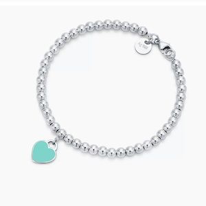 Tiffany & Co ‘Tiffany Blue® Heart Tag Bead Bracelet’
